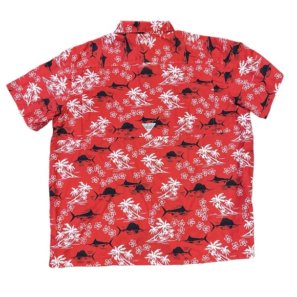 Columbia PFG Men’s Size XXL Short‎ Sleeve Button Up Shirt - Picture 3 of 6